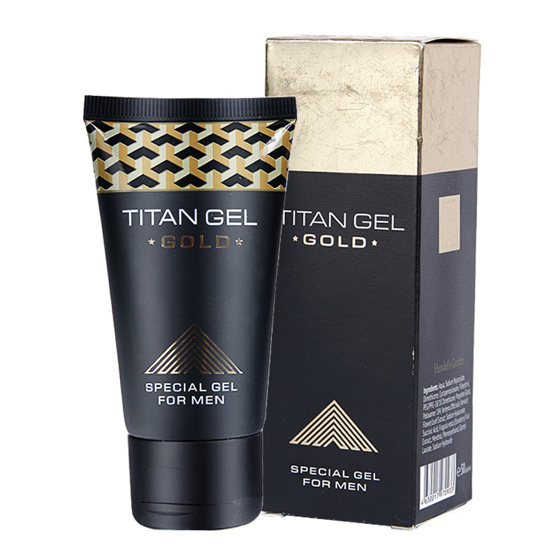 New Dick Enlargement Essential Oil Russian Titan Gel GOLD Cock - Men Guide Store