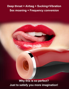 Real Oral Sucks Male Masturbator Sex Machine - Men Guide Store