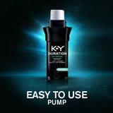 K-Y Duration Gel for Men - Last Longer & Enjoy The Moment, 36 pumps 0.16 oz - Men Guide Store