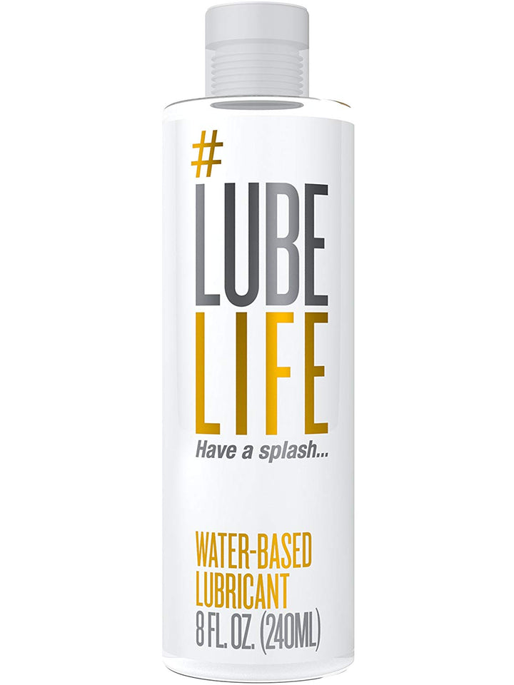 LubeLife Water Based Personal Lubricant, 8 oz Sex Lube - Men Guide Store