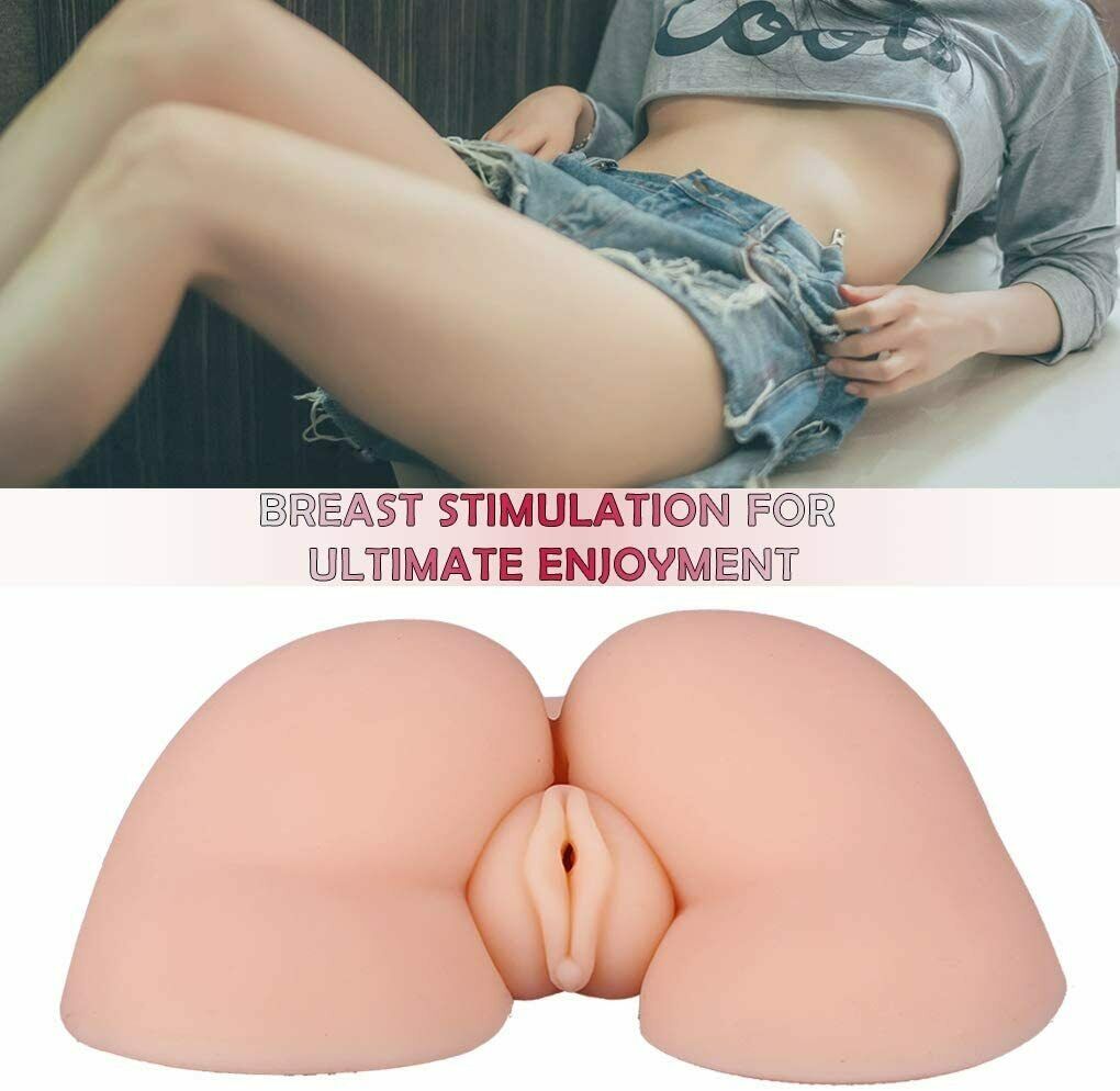 Male Silicone Masturbators Realistic Pocket Pussy Butt Male Sex Ass Toys For Men