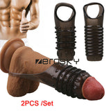 Men Penis-Sheath-Penis Extender-Erection-Enlarger Enhancer Sleeve Girth Extender - Men Guide Store