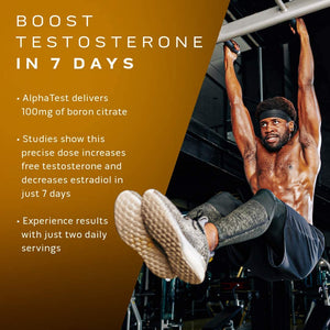 MuscleTech AlphaTest Testosterone Booster for Men