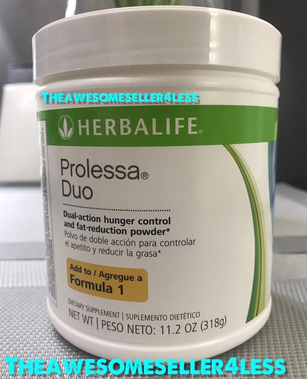 NEW Herbalife PROLESSA DUO 11.2 oz Weight Management Powder - 30 Day Supply - Men Guide Store