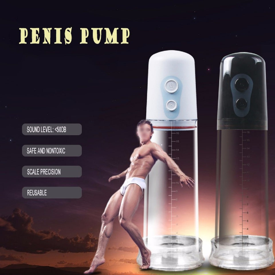 New Electric Penis Pump Penis Extender Pump and Sex Toy - Men Guide Store