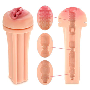 Pocket Pussy Male Masturbators Cup Adult Sex Toys Realistic - Men Guide Store