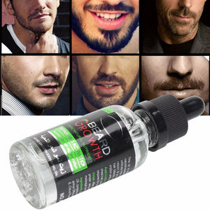Men Beard Growth Enhancer Facial Nutrition Moustache Grow Beard Shaping Tool Professional - Men Guide Store