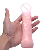 Realistic Penis Sleeves with 6cm Hard Glans Stretchable Penis Enlargement Extension Condoms Sex Toys - Men Guide Store