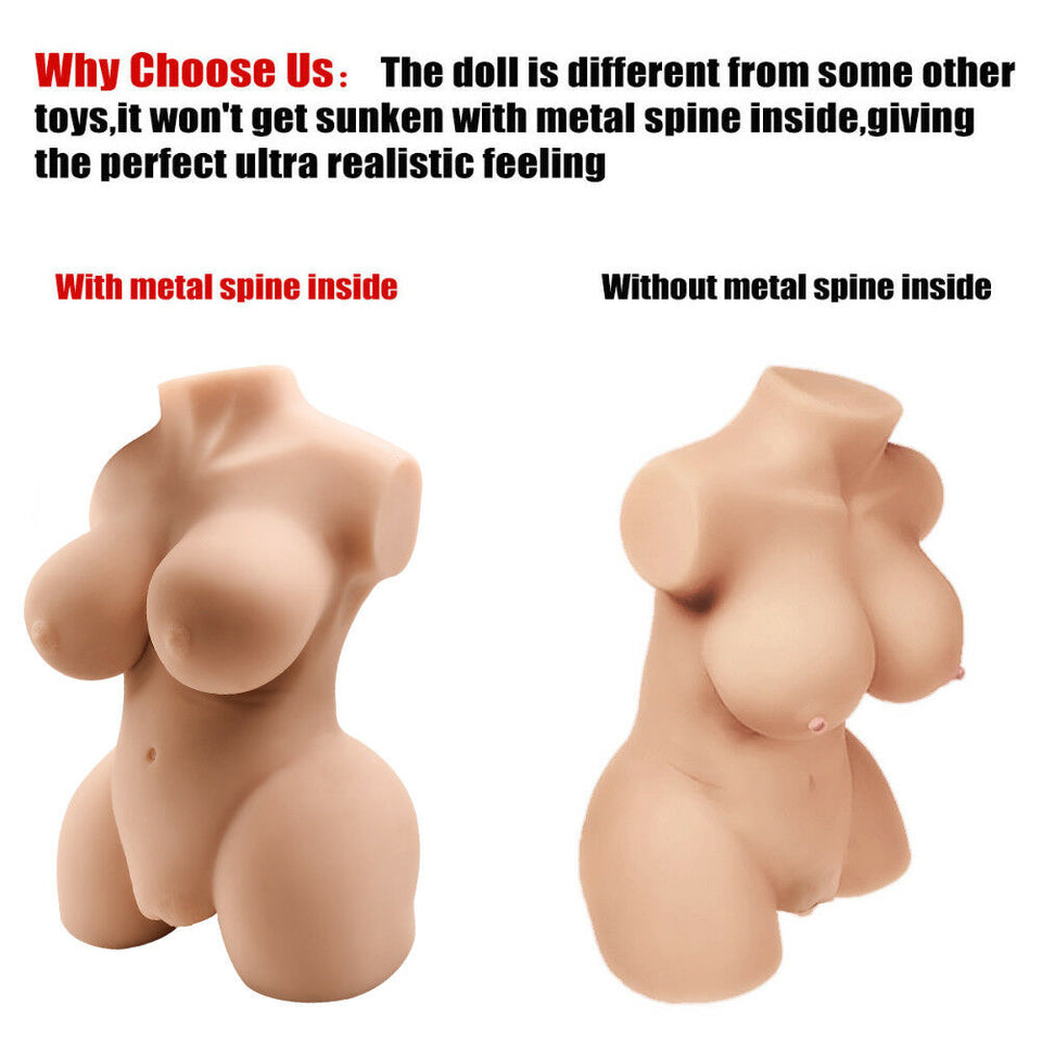 Realistic Big Sex Doll Pussy Vagina Anal Love Toys Male Masturbator for men