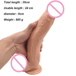 Sex Toys for Woman 12 Inch Giant Dildo Vibrator - Men Guide Store