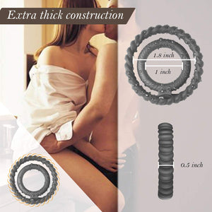 Silicone Dual Penis Ring - Men Guide Store