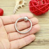 Male Chastity Device Stainless Steel Metal Cock Ring for Delayed Time in Sex - Men Guide Store