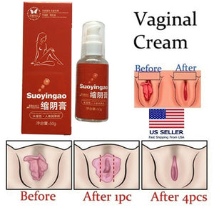 Tightening Gel Vaginal Shrink Cream For Women Sex Aid Tight Virgin Again 50ML - Men Guide Store
