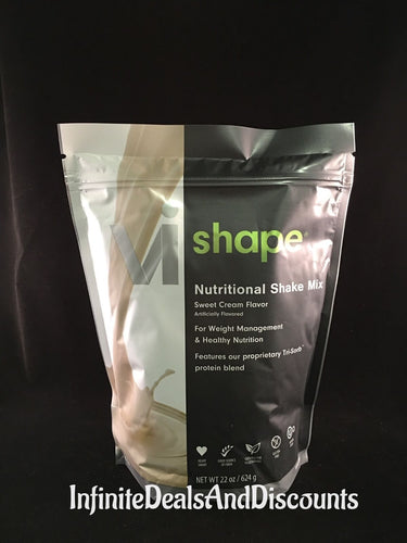 ViSalus Vi-Shape Sweet Cream Nutritional Shake Mix (24 Servings - Men Guide Store