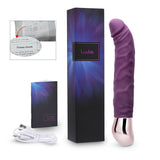 Luvkis 8" Silicone Realistic Bigger Dildo Vibrator Sex Toy for Women Masturbator - Men Guide Store