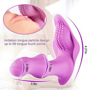Wearable Vibrator Panties Wireless G-spot Dildo Massager Women Sex Machine Toy