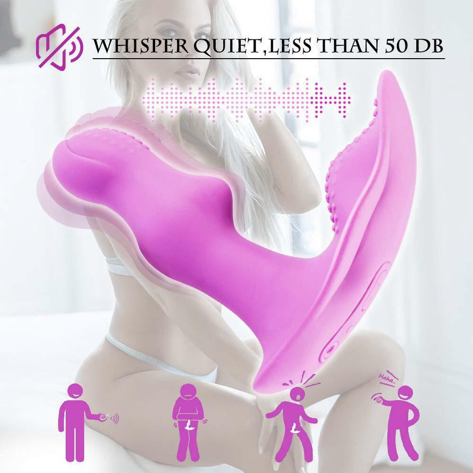 Wearable Vibrator Panties Wireless G-spot Dildo Massager Women Sex Machine Toy