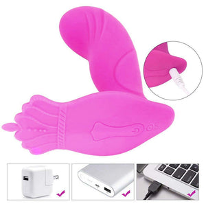 Wearable Vibrator Clitoris and G-Spot Stimulator Remote Control Vibrate Masturbation Dildo Toy - Men Guide Store