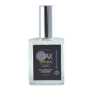 Max Attract Pheromone Attractant Cologne for Men 1oz Bottle Hypnotic or Renegade - Men Guide Store