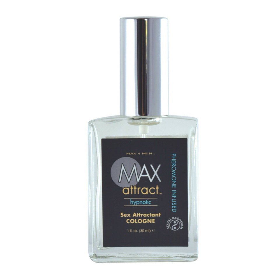 Max Attract Pheromone Attractant Cologne for Men 1oz Bottle Hypnotic or Renegade - Men Guide Store