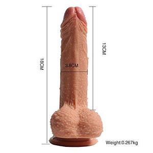9.5" Inch Lifelike Penis -360° Swing Cock for Hands Free Fun - Men Guide Store