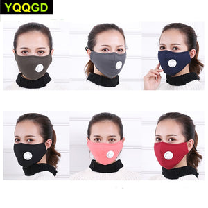 Anti Pollution Mask Dust Respirator Washable Reusable Masks Cotton Unisex - Men Guide Store