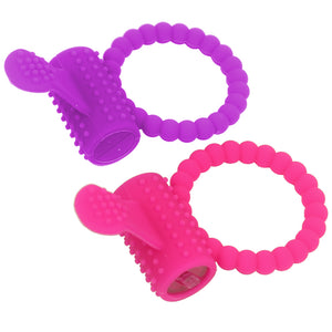 IKOKY Penis Rings Delay Rings For Male Sex Products For Men Cock Rings Silicone Tongue Ring Vibration Clitoris stimulator - Men Guide Store