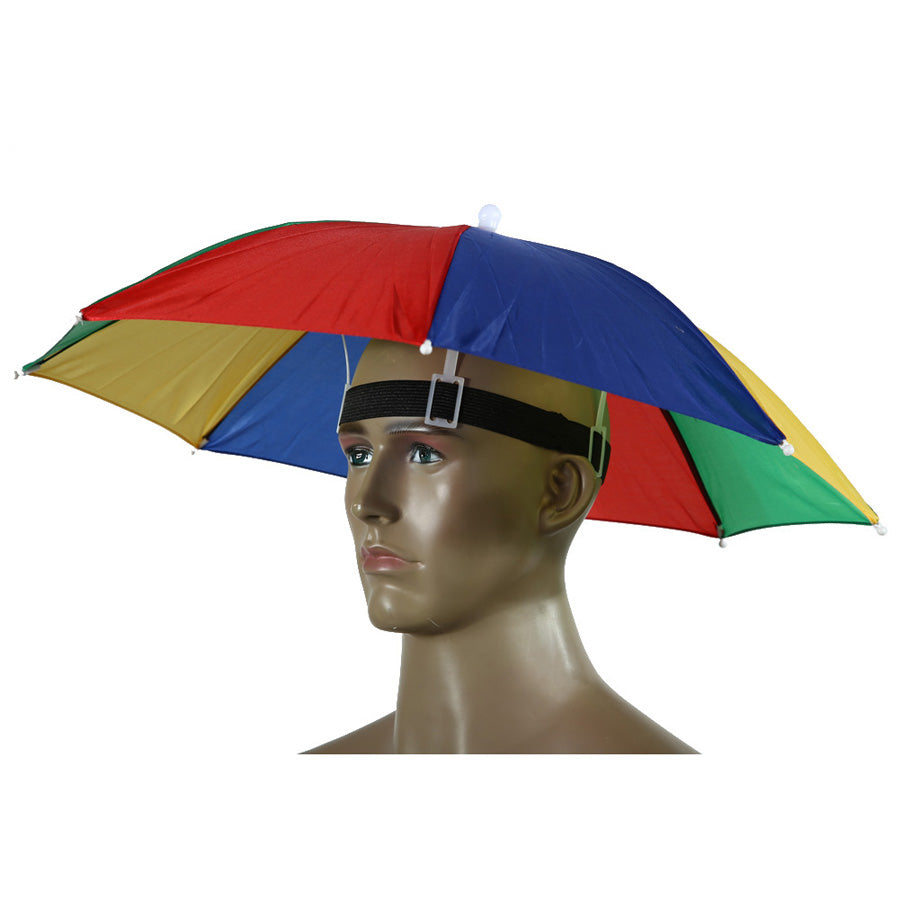 Foldable Fishing Hat Cap Headwear Umbrella - Men Guide Store