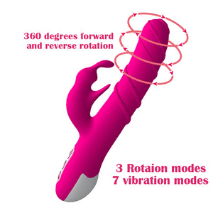 Rechargeable 360 Rotating Vibrating 7 Speed Powerful Vibration Massager - Men Guide Store