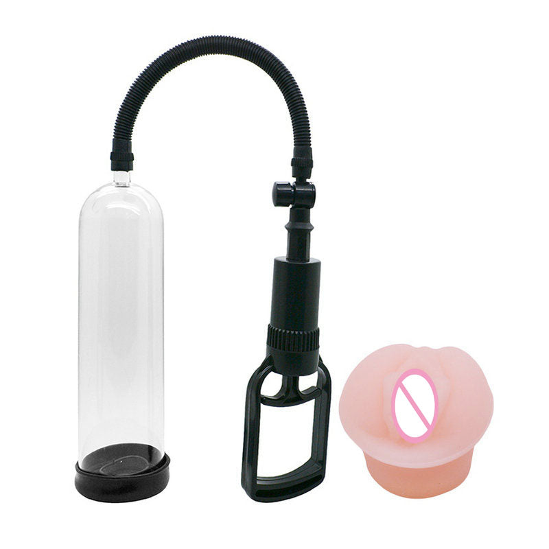 Vacuum Penis Extender Pump High Quality Adult Product With Silicone Pussy Sleeve - Men Guide Store