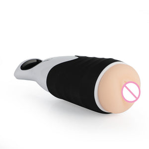 Remote Control Silicone Vacuum Masturbation Cup Realistic Vagina Adult - Men Guide Store