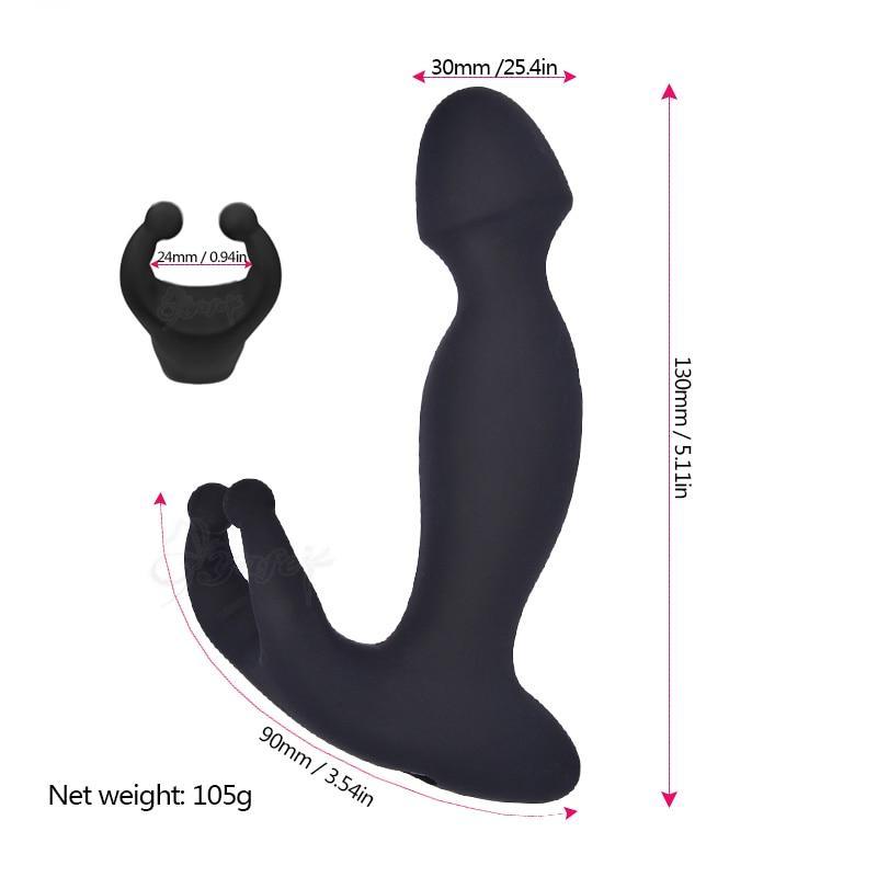 Anal Vibrator Dildo Sex Toys for Men Gay Anal Dildo Prostate Massager - Men Guide Store