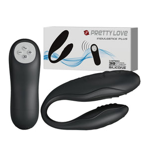 New Black Pretty Love Indulgence 3-Speed Plus 30 Mode Vibrator Adult Sex Toys For Couples. - Men Guide Store