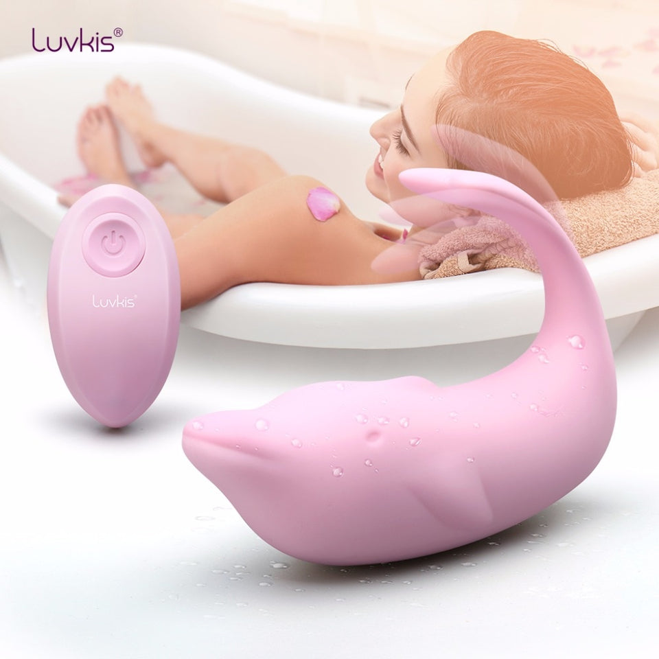 Luvkis 10 Speeds Remote Control G-spot Bodysafe Silicone Vibrator Vaginal - Men Guide Store