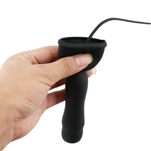 Vibrating Penis Plug Urethral Vibrator Silicone Urethral Sound - Men Guide Store